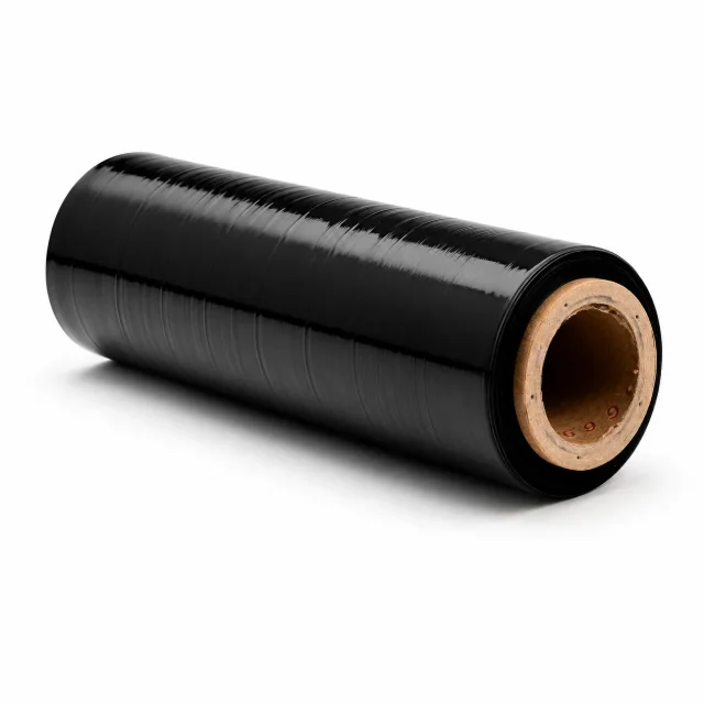 Rollo de film stretch negro